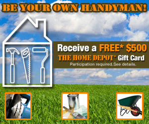 Home Depot Handyman Gift Card